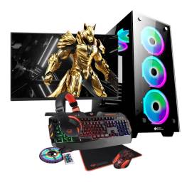 Pc Gamer Ryzen 5 4600g Amd 16gb 240 Gb Ssd Monitor 75HZ Combo GF1PC13