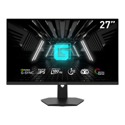 Monitor Gaming Plano Msi 27'' FHD 180hz  negro