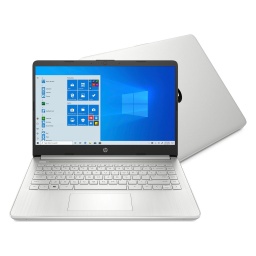 Notebook Hp 14 Intel N6000 4gb 64gb Win11 Plateado 