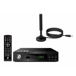 Pack Combo Sintonizador Tv Full Hd + Antena Magnetica