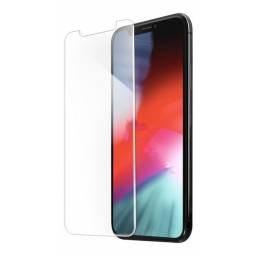 Vidrio Templado para iPhone X y XS Colocado