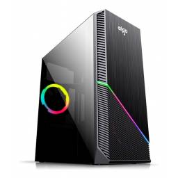 Gabinete Atx Aigo Rainbow 1 P/ Pc Gamer Usb Acrilico