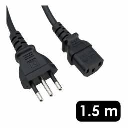 Cable De Poder Para Pc Monitor Impresora 3 En Lnea