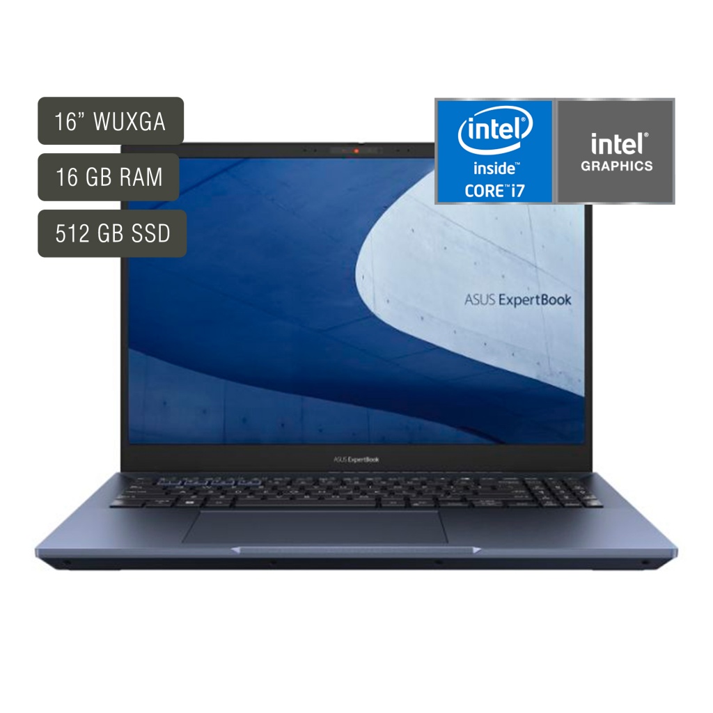 ¿Buscas un Laptop que te acompañe en tu día a día profesional? El Asus ExpertBook B5 es una notebook de 16 pulgadas te ofrece un rendimiento excepcional gracias a su procesador Intel Core i7, 16 GB de RAM y SSD de 512 GB. No te quedes sin la tuya!