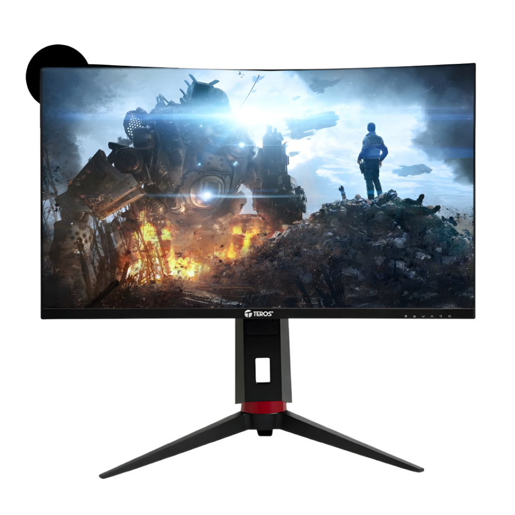 Sumérgete en la acción con nuestro Monitor Curvo Gaming de 27%u2033 VA. Con 180 Hz y resolución FHD 1920×1080, disfrutarás de una jugabilidad ultra fluida y envolvente. 