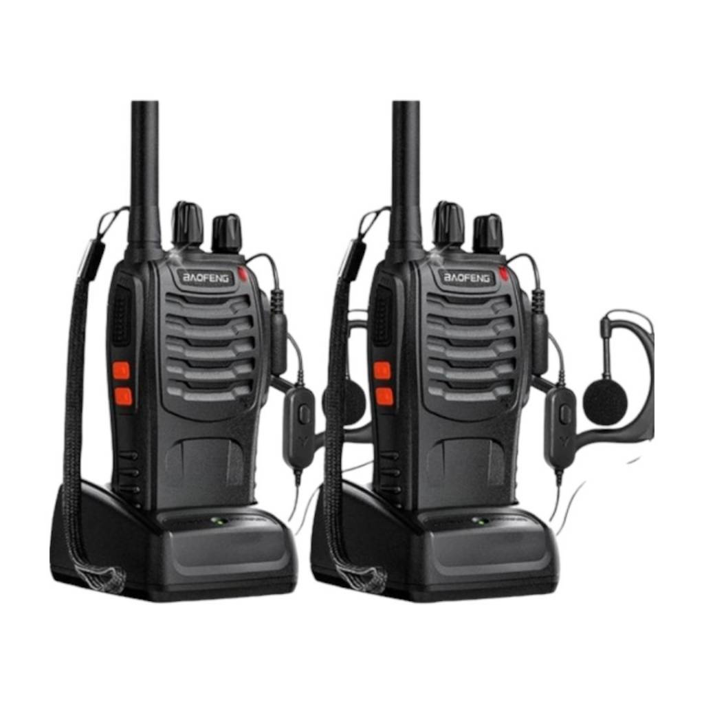 ¡Conéctate sin límites con los Handies Walkie Talkie Baofeng BF888S! Con un alcance de hasta 3 km, 16 canales y linterna integrada, son perfectos para aventuras al aire libre. ¡Comunicación clara y efectiva en cualquier lugar!  