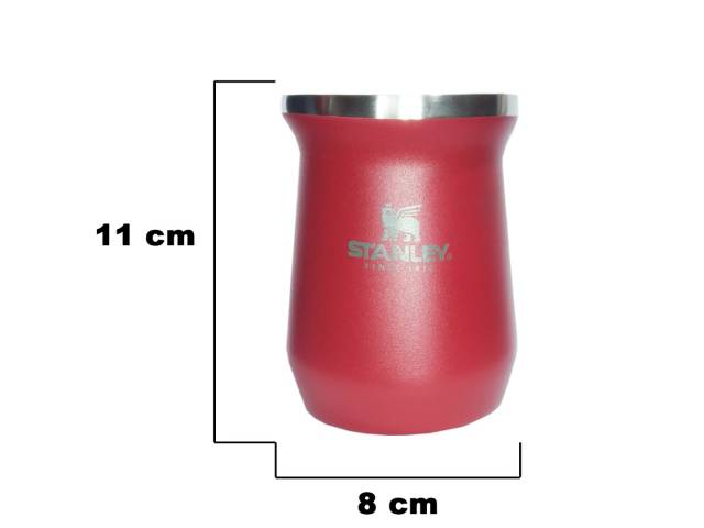 Lleva tu mate a cualquier parte con el Mate Stanley 236ml de Acero Inoxidable. Perfecto para mantener tu bebida caliente por más tiempo y garantía de por vida.