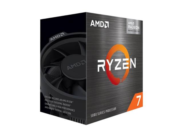 El procesador AMD Ryzen 7 5700G de la serie 5000 ofrece un rendimiento excepcional para juegos y creación de contenido.