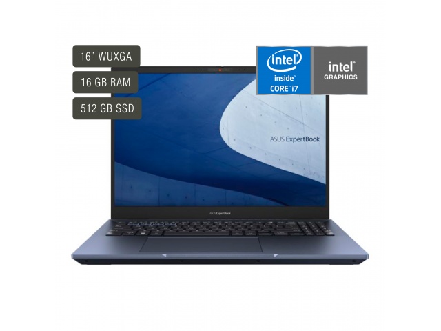 ¿Buscas un Laptop que te acompañe en tu día a día profesional? El Asus ExpertBook B5 es una notebook de 16 pulgadas te ofrece un rendimiento excepcional gracias a su procesador Intel Core i7, 16 GB de RAM y SSD de 512 GB. No te quedes sin la tuya!