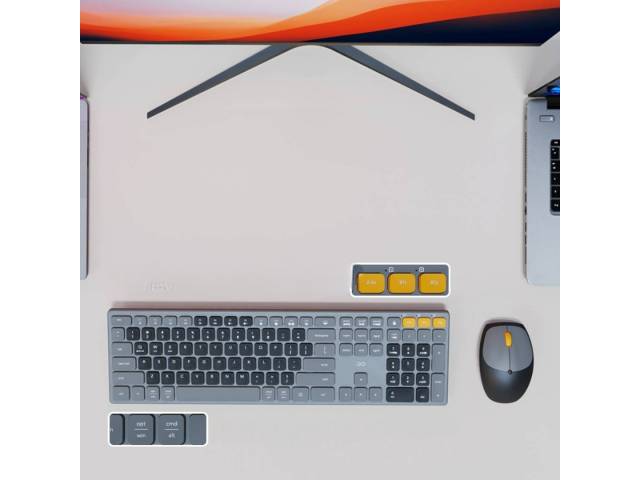 Mejora tu productividad con el  kit Teclado y Mouse Inalámbrico WK895 Black. Este combo ofrece un diseño ergonómico, conexión Bluetooth de alta velocidad y batería de larga duración.