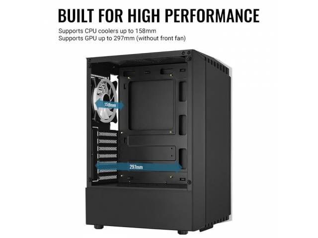 Eleva tu juego con el gabinete AeroCool BIONIC G-WT-V2 RGB. Su diseño de panel frontal RGB Y UN VENTILADOR RGB preinstalados proporcionan un flujo de aire superior y una impresionante iluminación. Comodidad de 3 puertos USB y gran espacio.