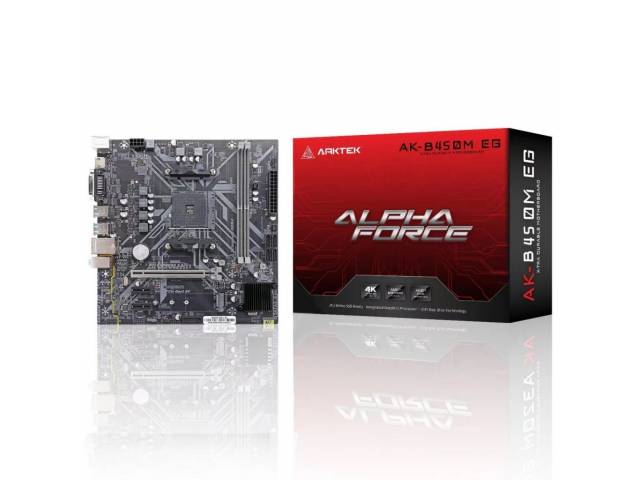 "Placa madre Arktek AK-B450M EG para PC de alto rendimiento"