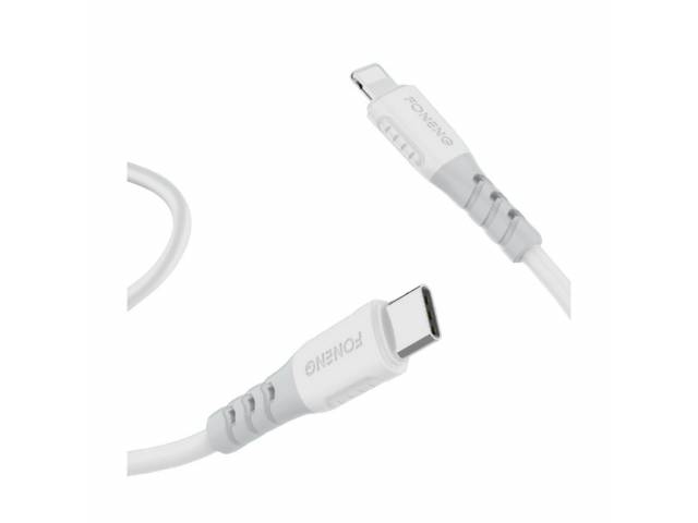 Carga tus dispositivos rápidamente y de forma segura con el Cable de Carga Rápida USB Tipo C Foneng X66 de 2 metros. Este cable está diseñado para ofrecer una carga rápida y eficiente a tus dispositivos compatibles con USB-C, como smartphones, tablets y l