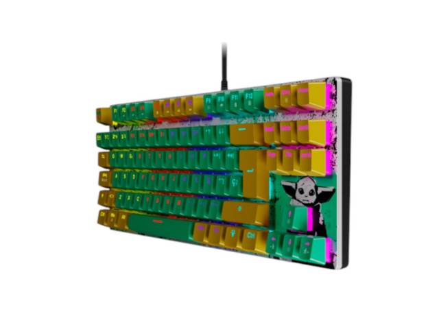 Lleva tu experiencia de juego a un nivel completamente nuevo con el teclado Ballista, de la exclusiva colección de edición limitada Grogu%u2122 Tecnología anti-ghosting, para vencer los desafíos más extremos ¡Que empiece el juego y que la Fuerza te acompa