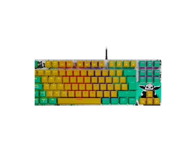 Lleva tu experiencia de juego a un nivel completamente nuevo con el teclado Ballista, de la exclusiva colección de edición limitada Grogu%u2122 Tecnología anti-ghosting, para vencer los desafíos más extremos ¡Que empiece el juego y que la Fuerza te acompa