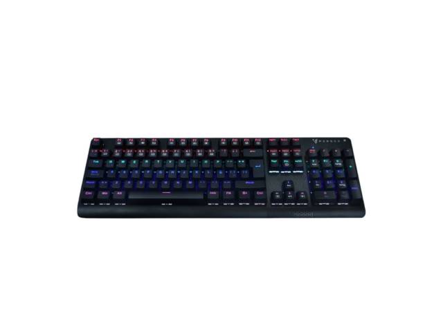 Eleva tu experiencia de juego con el Teclado mecánico Perseo Electryon Rainbow. Con su diseño elegante en negro y sus teclas RGB, este teclado no solo ofrece una estética impactante, sino también una respuesta rápida y precisa para cada pulsación. ¡Domina