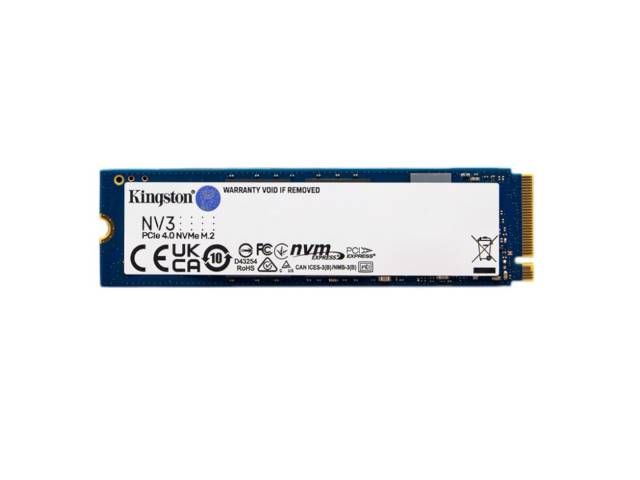 Descubre la velocidad del Kingston SSD PCIe NVMe NV3 de 1TB GEN 4.0. Este SSD de última generación ofrece transferencias rápidas y una capacidad impresionante, ideal para mejorar la respuesta de tu sistema. Con tecnología 3D.