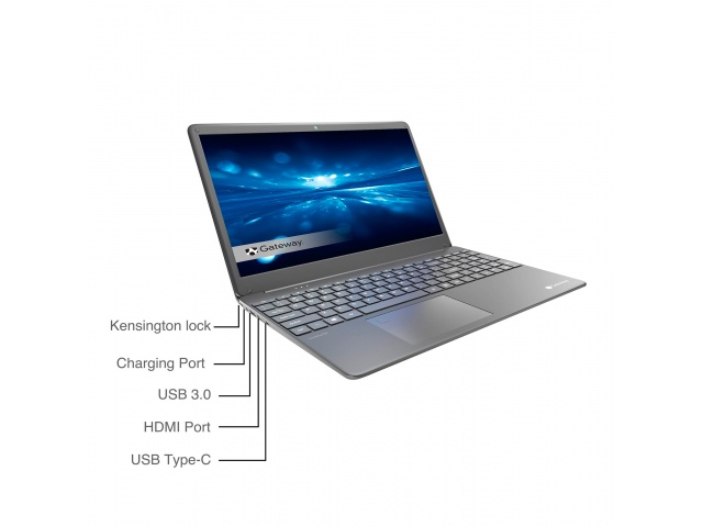 Potencia tu día a día con la Notebook Gateway de 15,6''. Equipado con un procesador Core i3, 4GB de RAM y 128GB de almacenamiento, ofrece un rendimiento ágil. Su elegante color gris y Windows 11 te brindan una experiencia moderna y eficiente. ¡No te quede