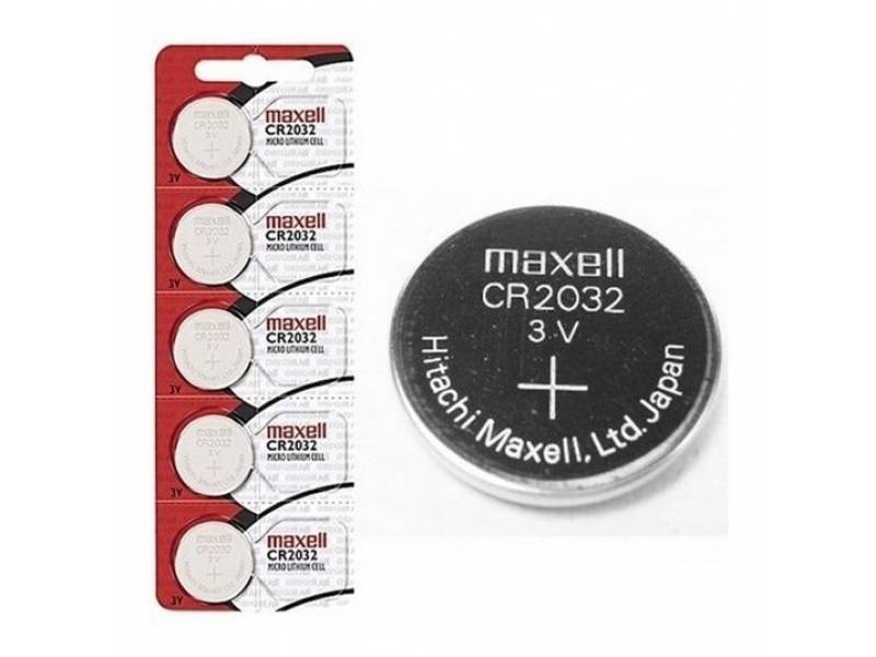 Pilas Cr 2032 3v Maxell X 5 Unidades