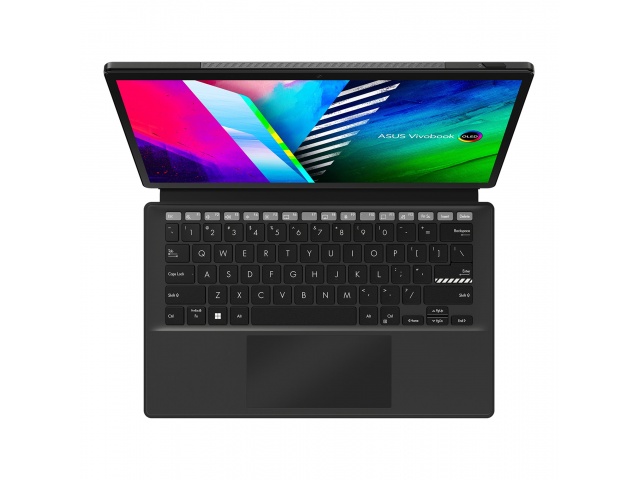 La Asus 13.3" 2en1 es una tablet convertible con Windows 11 ideal para estudiantes y profesionales que buscan un dispositivo versátil y portátil. Su pantalla táctil OLED de 13.3 pulgadas ofrece imágenes nítidas y vibrantes, mientras que su procesador Inte