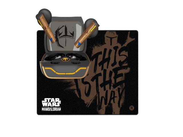 Excelente opción para los fanáticos de Star Wars que buscan auriculares inalámbricos de calidad con un diseño exclusivo y un mousepad de regalo.