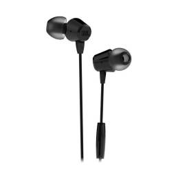 AURICULARES JBL con cable- microfono HEADPHONES c50hi NEGRO