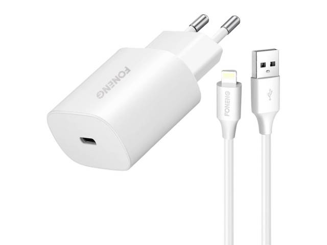 El Cable Foneng 2.1A Lightning es la solución perfecta para cargar y sincronizar tus dispositivos Apple con rapidez y seguridad. Fabricado con materiales de alta calidad y con un diseño resistente, este cable te ofrece un rendimiento confiable y duradero.