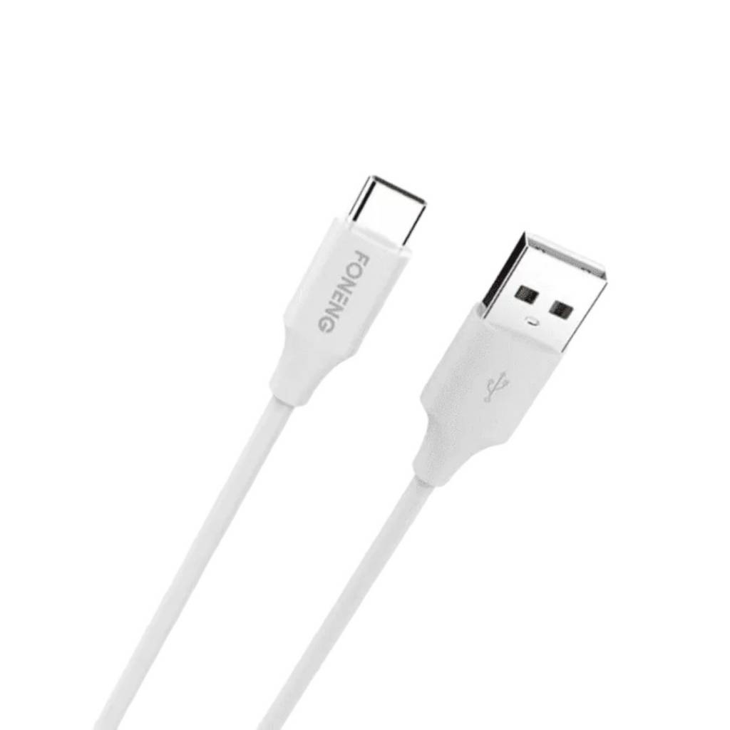 El Cable Foneng 2.1A Lightning es la solución perfecta para cargar y sincronizar tus dispositivos Apple con rapidez y seguridad. Fabricado con materiales de alta calidad y con un diseño resistente, este cable te ofrece un rendimiento confiable y duradero.