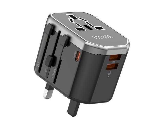 Dispositivo compacto y potente que te permite cargar rápidamente tus dispositivos electrónicos. Con una potencia de salida de 20W y compatibilidad con los protocolos de carga rápida PD, PPS y Qualcomm Quick Charge