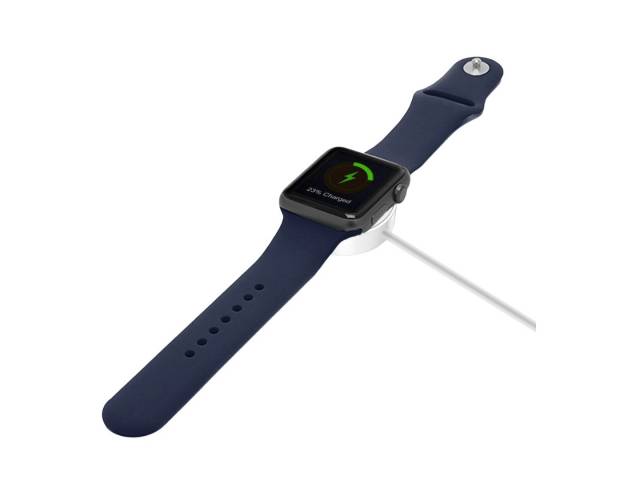 Cargador  diseñado específicamente para smartwatches, este cargador inalámbrico te permite cargar tu dispositivo de forma rápida y eficiente. Su diseño compacto y portátil lo hace ideal para llevarlo contigo a donde vayas.