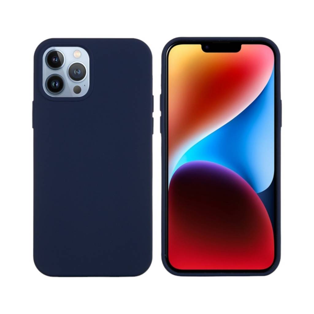 Protege tu iPhone  con estilo con esta funda de silicona.  Fabricada con silicona suave y flexible, esta funda se adapta perfectamente a tu teléfono y lo protege de arañazos, golpes y caídas.