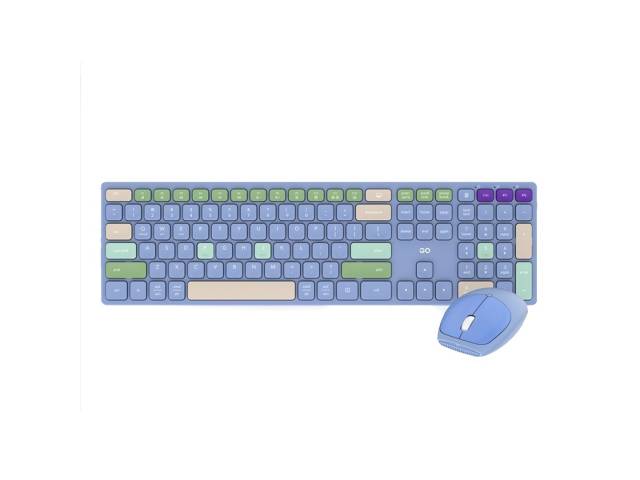 Mejora tu productividad con el KIT Teclado y Mouse Inalámbrico WK895 Blue. Este combo ofrece un diseño ergonómico, conexión Bluetooth de alta velocidad y batería de larga duración.