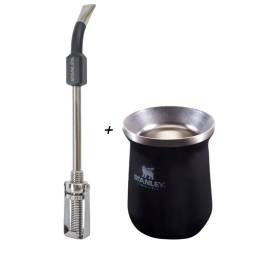 Combo Mate Bombilla De Precision Stanley Classic Negro