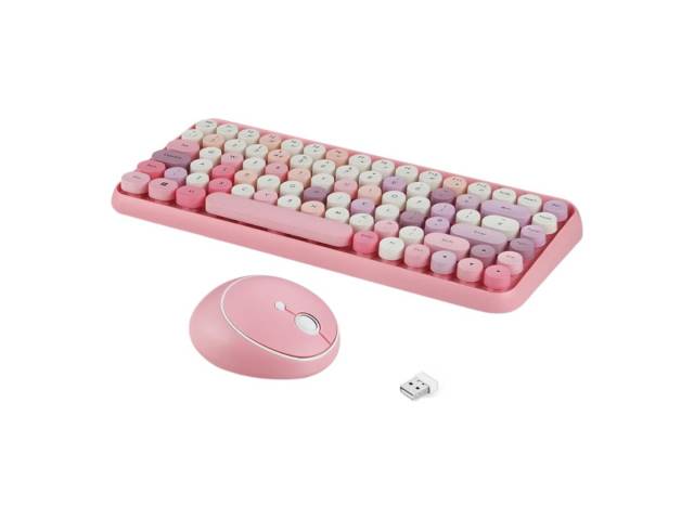 Experimenta  la libertad de movimiento con el Combo Inalámbrico Perixx 713. Teclado y mouse ergonómicos que se adaptan a tus manos, conexión inalámbrica confiable para trabajar desde cualquier lugar y diseño elegante y minimalista que complementa tu espac