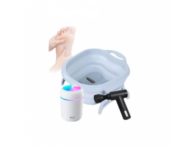 Crea tu propio oasis de relajación en casa con el Combo Relax! te ofrece todo lo necesario para disfrutar de una experiencia de spa completa en tu propia casa. Incluye un masajeador personal para aliviar la tensión muscular y mejorar la circulación sanguí