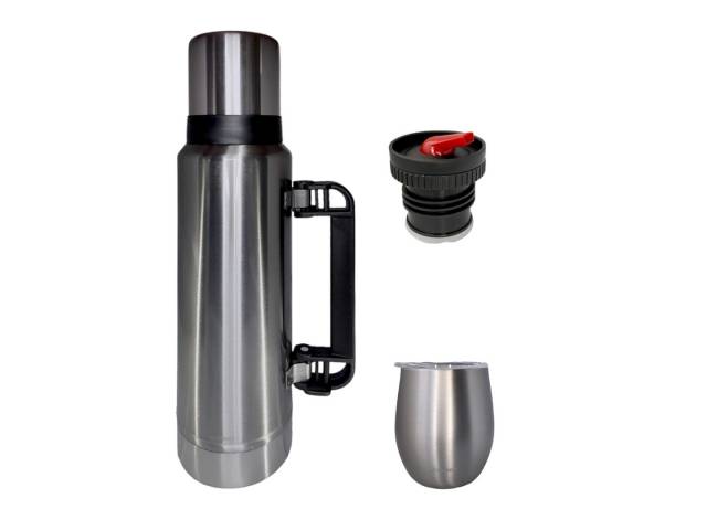 Viaja con el Combo kit Termo 1.2 Lt Y Mate con tapa COMET en Caribesurstore. Disfruta de mate por horas, ideal para llevar a todos lados!. Que no se vuele la yerba ni se caiga en la mochila!