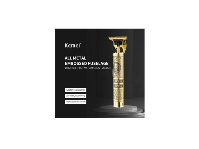 Consigue un corte de pelo profesional en casa con la Corta Pelo Patillera Profesional KM-228 Unisex. Esta cortadora cuenta con cuchillas de acero inoxidable de alta calidad, un motor potente y silencioso, y un diseño ergonómico para un uso cómodo.