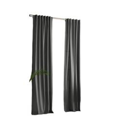 CORTINAS de tela  PANAM - GRIS OSCURO 2 unidades 