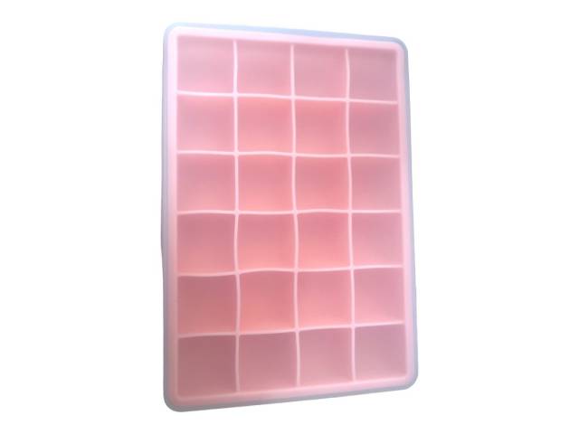  Cubetera de Silicona con Tapa 24 Piezas es una herramienta práctica y versátil que te permite organizar y congelar tus alimentos de forma eficiente.  Su material flexible, diseño y color llamativo excelente para tu cocina