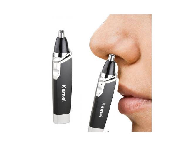 Elimina el vello nasal no deseado de forma rápida y segura con el Depilador Nasal Kemei KM-6512. Este depilador cuenta con un diseño compacto y ergonómico que facilita su uso, y un cabezal de corte de acero inoxidable que elimina el vello de forma precisa