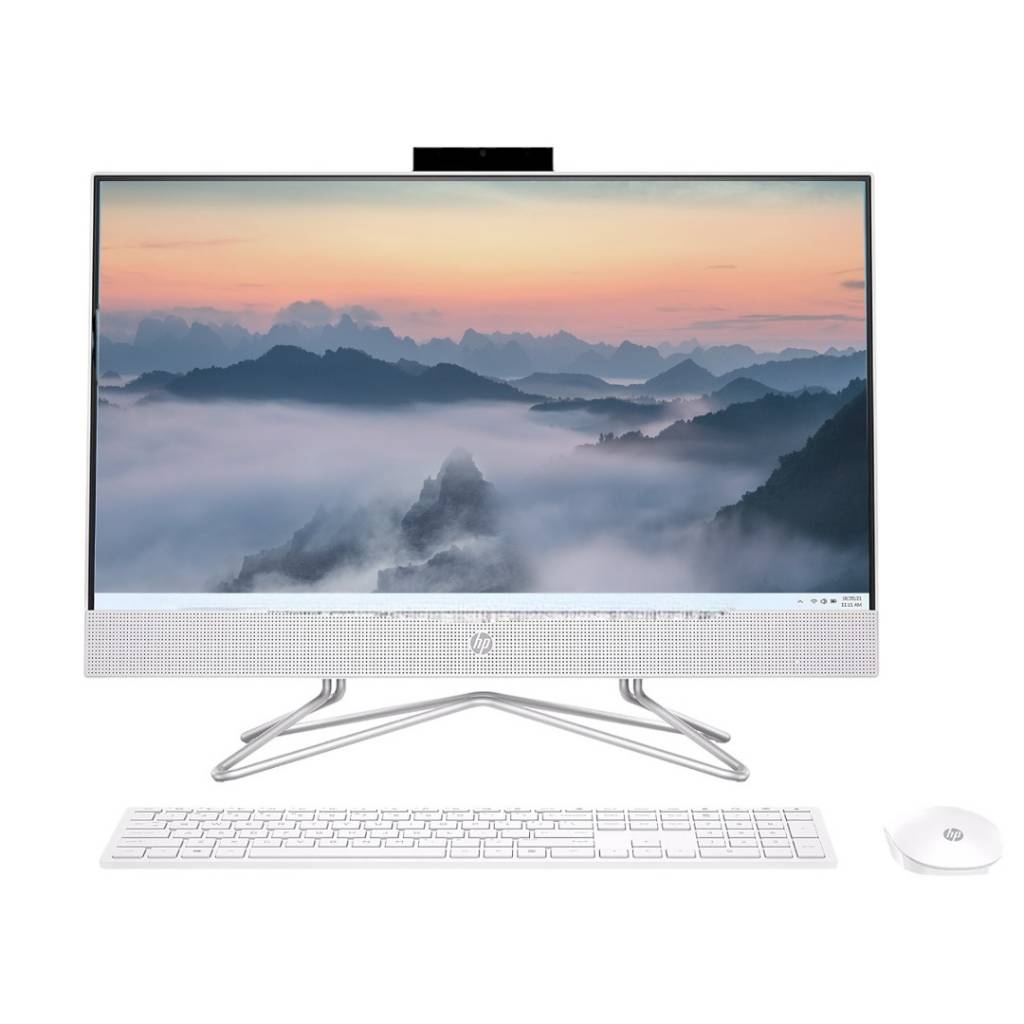 ¡Simplifica tu espacio de trabajo con el HP Todo en Uno! Pantalla Full HD de 23.8", procesador Intel Core i3, 8GB de RAM y disco SSD de 256GB te brindan un rendimiento fluido para las tareas diarias. Windows 11 te mantiene productivo y organizado.