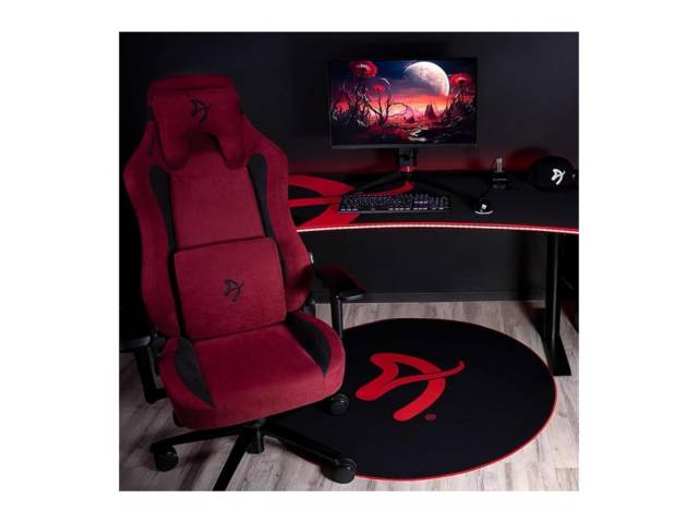 ¡Protege tu suelo y eleva tu setup! La alfombra gamer Arozzi Zona es la compañera perfecta para tu silla. 