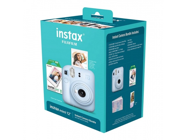 La Cámara digital Fujifilm Instax Mini 12 es el regalo perfecto para capturar y compartir recuerdos al instante.