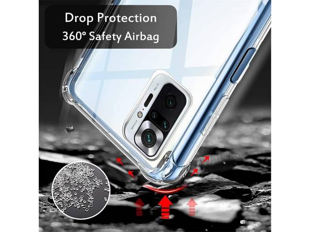 Protege tu Redmi Note 10 Pro Max al máximo con esta funda rígida anti-shock. Diseño robusto y duradero que absorbe golpes y caídas. Materiales de alta calidad para una protección completa. Acceso libre a puertos y botones. Delgada y ligera para mayor como