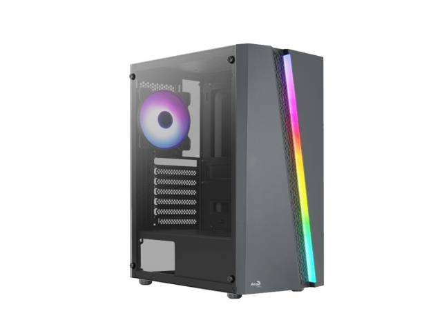 Eleva tu juego con el gabinete AeroCool Blade G-BK-V1 RGB. Su diseño de panel frontal mesh 3 ventiladores RGB preinstalados proporcionan un flujo de aire superior y una impresionante iluminación. Comodidad de 3 puertos USB y gran espacio.