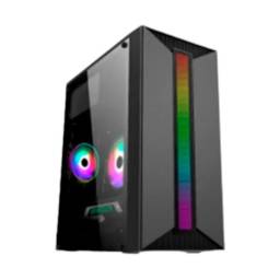 Gabinete case gaming eagle warrior  Micro ATX Panel lateral acrlico USB  