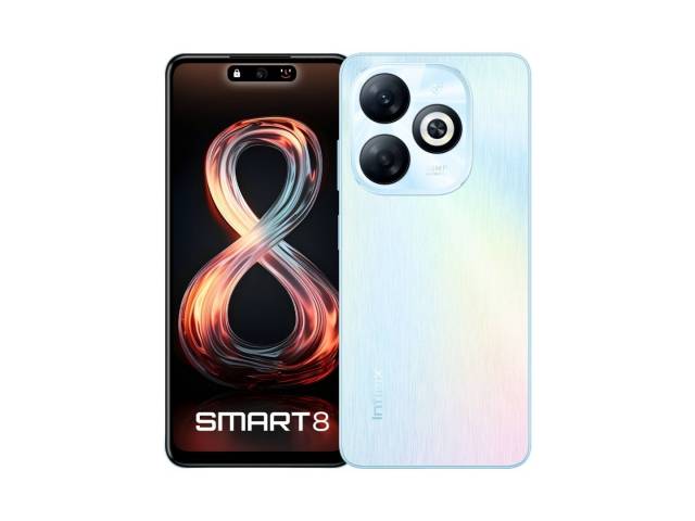 El Infinix Smart 8 es un smartphone ideal para el día a día con una pantalla grande de 6.6 pulgadas. Tiene 3GB de RAM y 64GB de almacenamiento para tus aplicaciones y fotos. Su cámara trasera triple de 13 MP te permitirá capturar buenos momentos, mientras