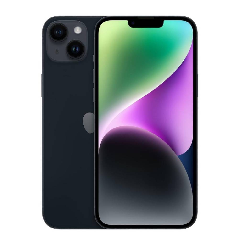 iPhone 14 Plus 6.7": El smartphone ideal para aquellos que buscan una pantalla grande y un rendimiento excepcional. Con su cámara profesional, modo cinemático y chip A15 Bionic.