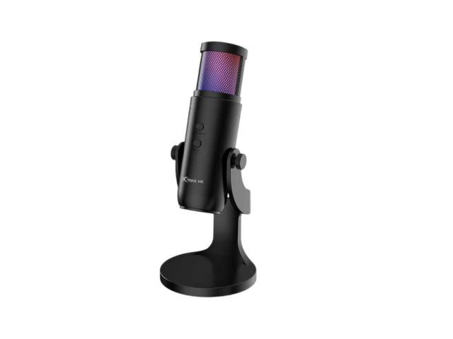 Eleva tus transmisiones en vivo con el micrófono XTRIKE ME XMC-03 USB! Su base RGB personalizable y su calidad de sonido cristalina te harán destacar como un verdadero profesional. 