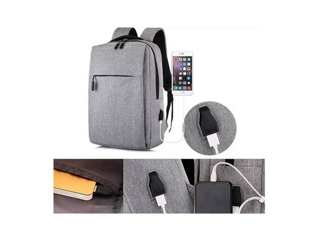 ¡Presentamos la mochila antirrobo con cable USB para laptop en color Azul! Esta mochila es la opción ideal para estudiantes, viajeros y profesionales que buscan una solución segura y elegante para transportar sus pertenencias.